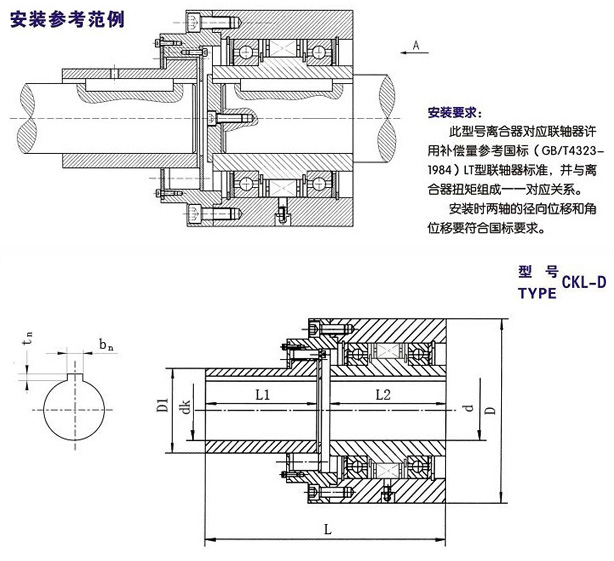 CKL-D滚柱单向草莓视频免费在线观看结构图 CKL-D滚柱单向草莓视频免费在线观看结构图